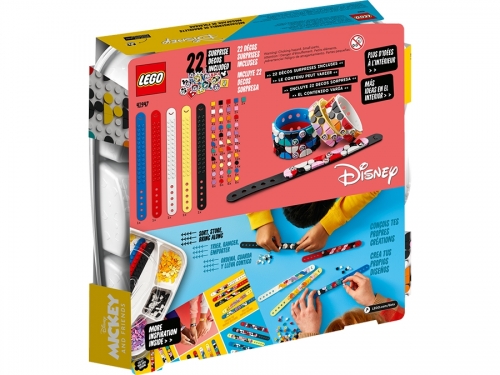Mega pachet cu Bratari Mickey si Friends LEGO DOTS