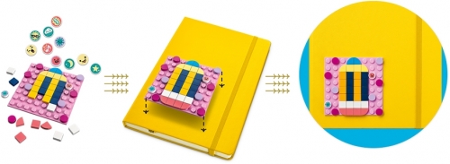 Mega Pack Patch DOTS adeziv 41957 LEGO DOTS