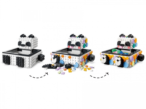 Tavita cu urs panda 41959 LEGO DOTS