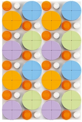 Tavita cu urs panda 41959 LEGO DOTS