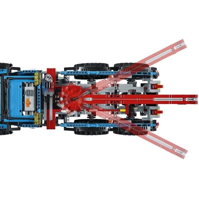 Camion de remorcare 6 x 6 42070 LEGO Technic