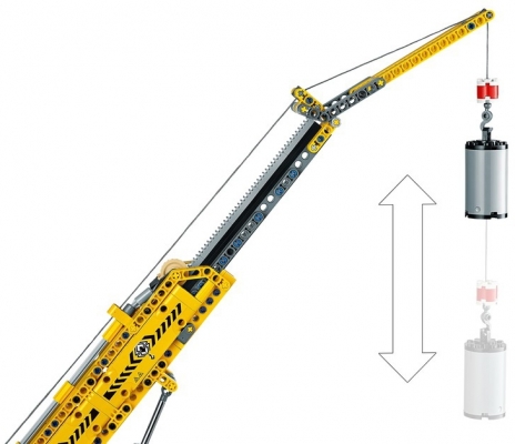 Tractor compact pe senile 42097 LEGO Technic