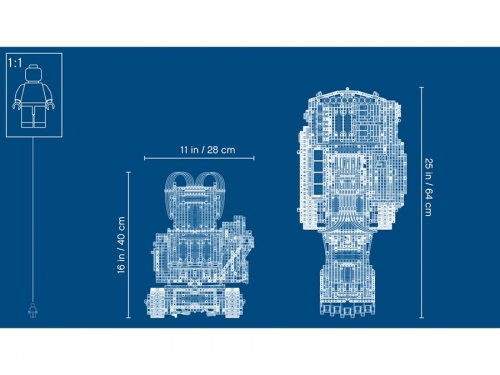 Excavator Liebherr R 9800 42100 LEGO Technic