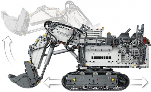 Excavator Liebherr R 9800 42100 LEGO Technic