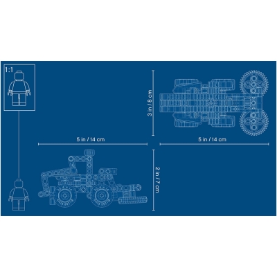 Mini CLAAS XERION 42102 LEGO Technic