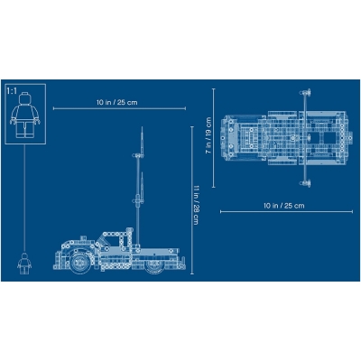 Camion si motocicleta pentru cascadorii 42106 LEGO Technic
