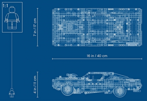 Dom s Dodge Charger 42111 LEGO Technic 