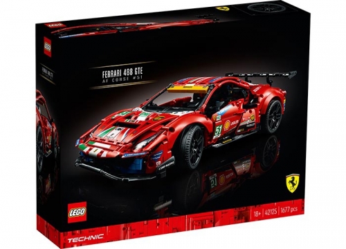 Ferrari 488 GTE AF Corse #51 42125 LEGO Technic 