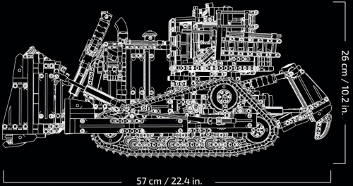Buldozer Cat® D11T 42131 LEGO Technic