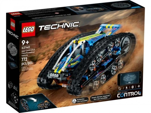 Vehicul de transformare controlat cu aplicatia 42140 LEGO Technic