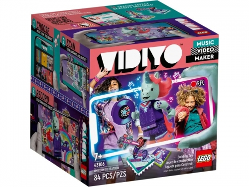 BeatBox DJ Unicorn 43106 LEGO Vidiyo