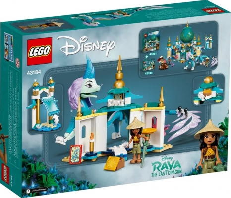 Raya si Dragonul Sisu 43184 LEGO Disney Princess 