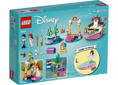 Barcuta de sarbatoare a lui Ariel 43191 LEGO Disney Princess 