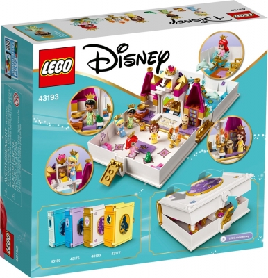 Aventurile lui Ariel, Belle, Cenusareasa si Tiana 43193 LEGO Disney Princess