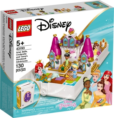 Aventurile lui Ariel, Belle, Cenusareasa si Tiana 43193 LEGO Disney Princess