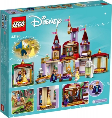 Frumoasa si Bestia la castel 43196 LEGO Disney