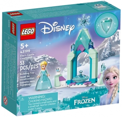 Curtea Castelului Elsei 43199 LEGO Disney Frozen