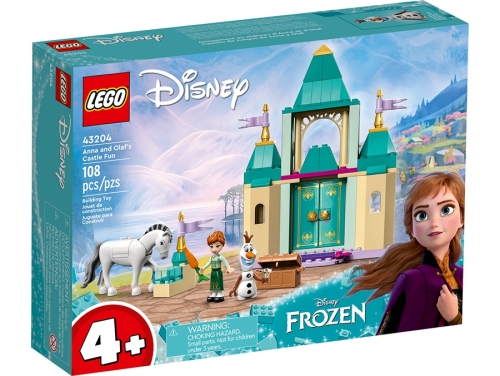 Distractie la castel cu Anna si Olaf LEGO Disney Frozen