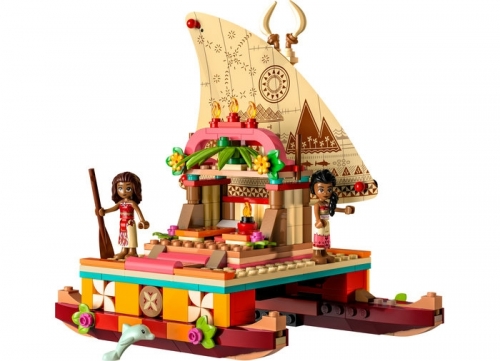 Catamaranul polinezian al Moanei 43210 LEGO Disney
