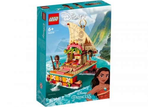 Catamaranul polinezian al Moanei 43210 LEGO Disney