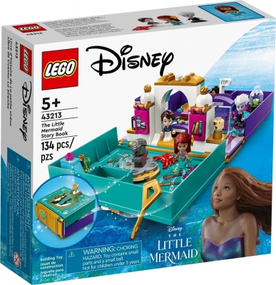 Cartea povestii Mica sirena 43213 LEGO Disney Little Mermaid