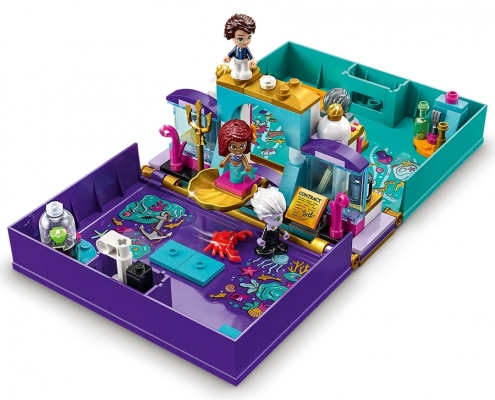 Cartea povestii Mica sirena 43213 LEGO Disney Little Mermaid