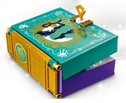 Cartea povestii Mica sirena 43213 LEGO Disney Little Mermaid