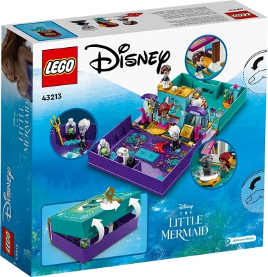 Cartea povestii Mica sirena 43213 LEGO Disney Little Mermaid