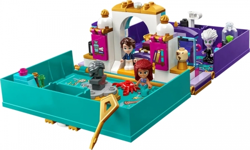Cartea povestii Mica sirena 43213 LEGO Disney Little Mermaid