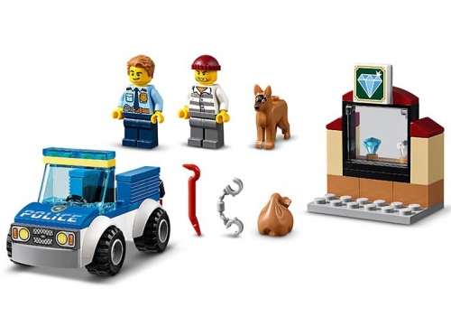 Unitate de politie canina 60241 LEGO City