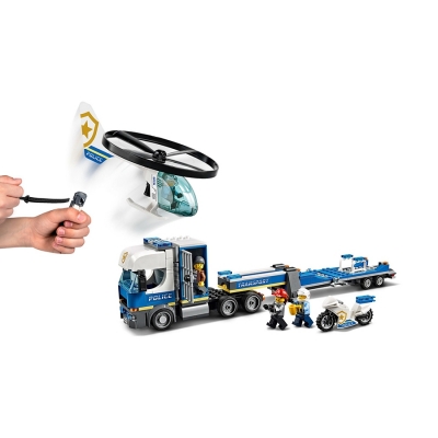 Transportul elicopterului de politie 60244 LEGO City