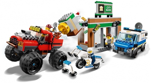 Furtul cu Monster Truck 60245 LEGO City