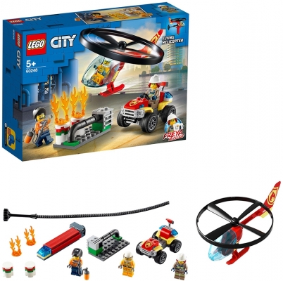 Interventie cu elicopterul de pompieri 60248 LEGO City