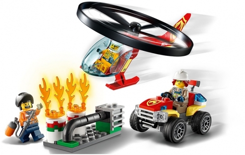 Interventie cu elicopterul de pompieri 60248 LEGO City