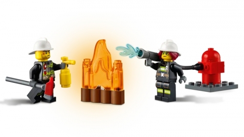 Masina de pompieri cu scara 60280 LEGO City
