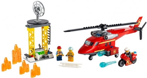 Elicopter de pompieri 60281 LEGO City