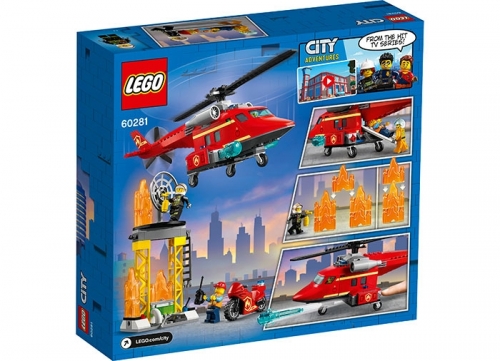 Elicopter de pompieri 60281 LEGO City 