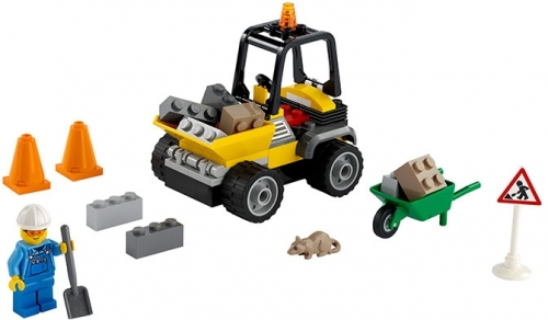 Masina de reparat drumuri 60284 LEGO City 