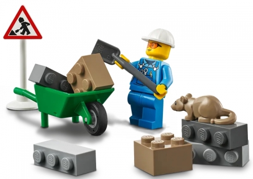 Masina de reparat drumuri 60284 LEGO City 