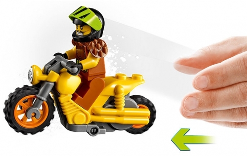 Motocicleta de cascadorii cu impact 60297 LEGO City 