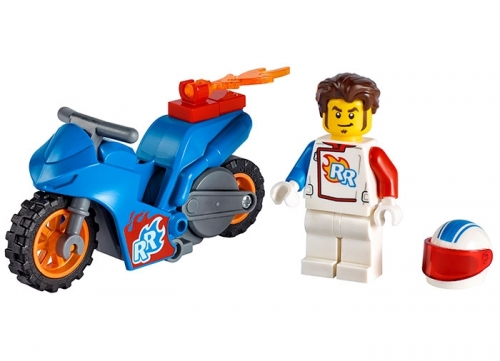 Motocicleta de cascadorii cu racheta 60298 LEGO City 