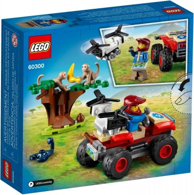 ATV de salvare a animalelor 60300 LEGO City 