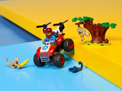 ATV de salvare a animalelor 60300 LEGO City 