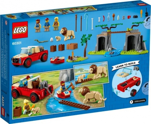 Camioneta de salvare a animalelor 60301 LEGO City 