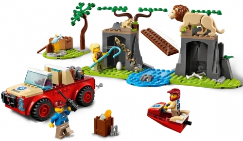 Camioneta de salvare a animalelor 60301 LEGO City 