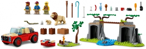 Camioneta de salvare a animalelor 60301 LEGO City 