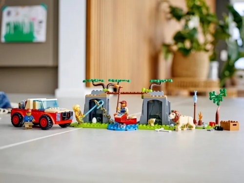 Camioneta de salvare a animalelor 60301 LEGO City 