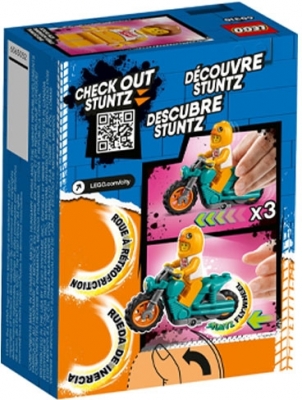 Motocicleta de cascadorii Gaina 60310 LEGO City 