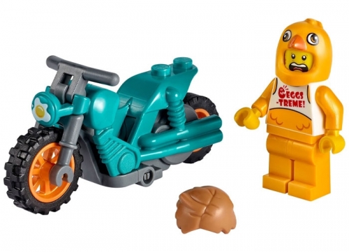 Motocicleta de cascadorii Gaina 60310 LEGO City 