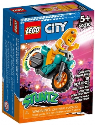 Motocicleta de cascadorii Gaina 60310 LEGO City 